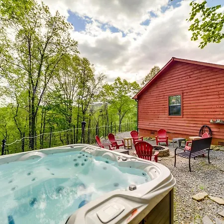 Bryson City Vacation Rental - Hot Tub And Lake Views